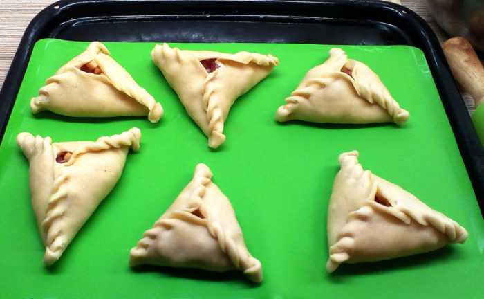 Треугольники с мясом и картошкой — пошаговый рецепт с фото