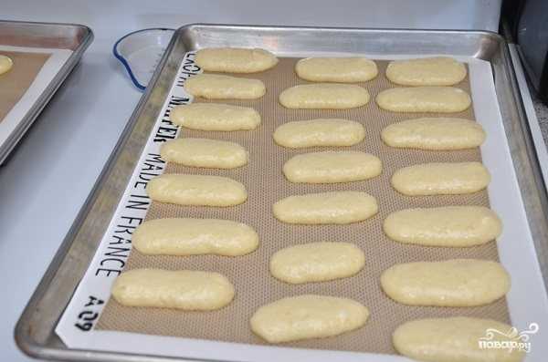 Бисквитное печенье савоярди рецепт с фото пошагово - 1000.menu