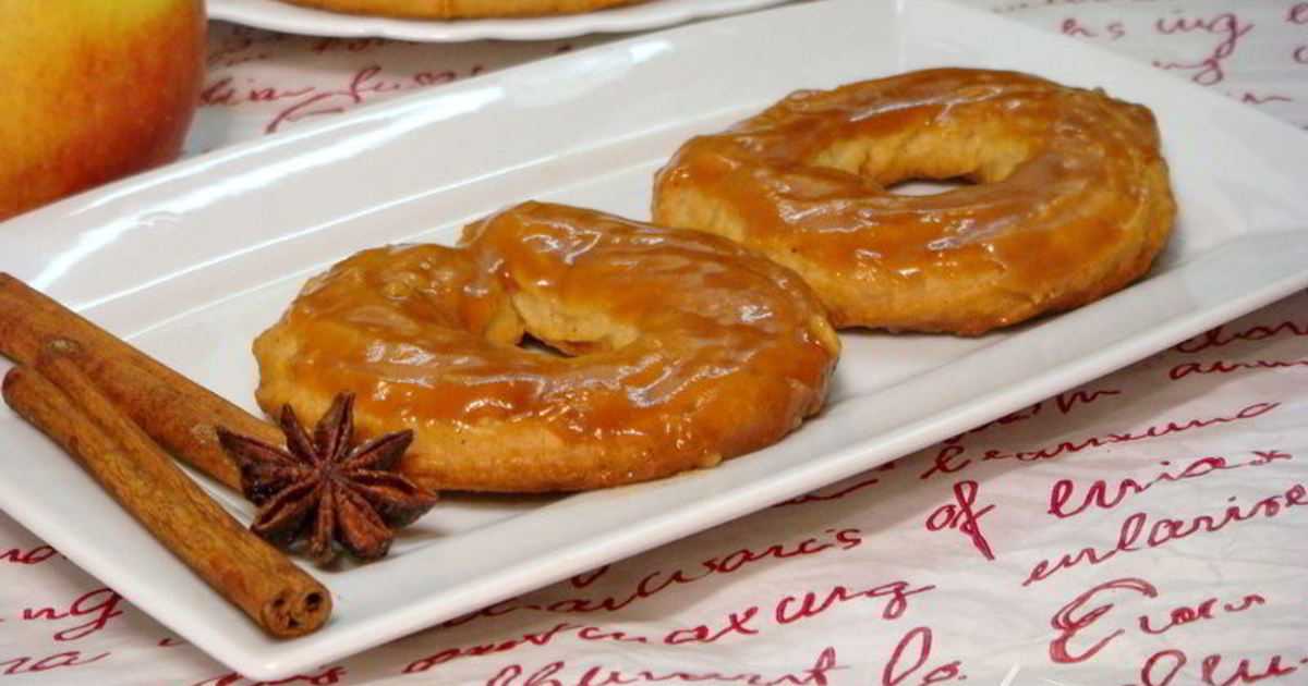 Яблочные пончики - 33 рецепта: пончики | foodini