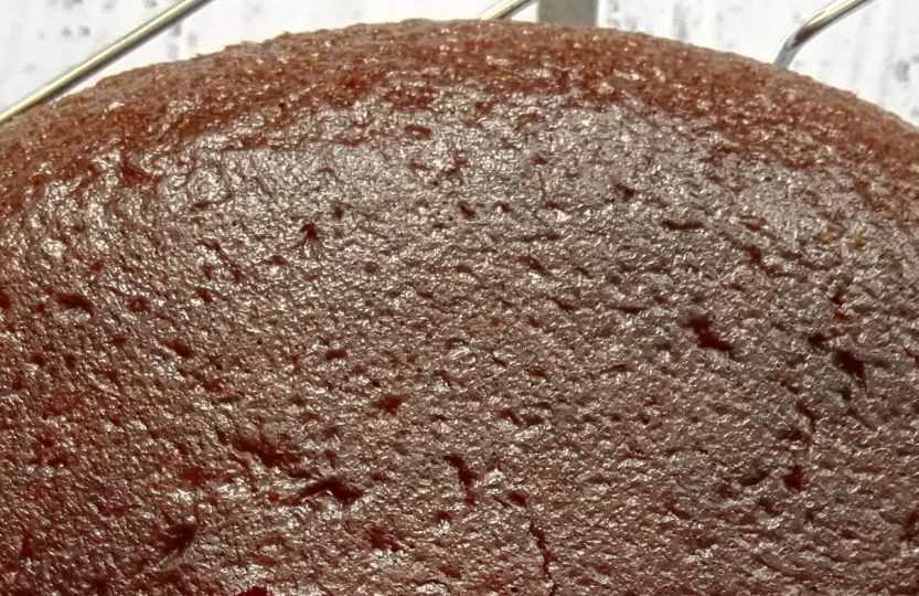 Торт бисквит шоколад на кипятке