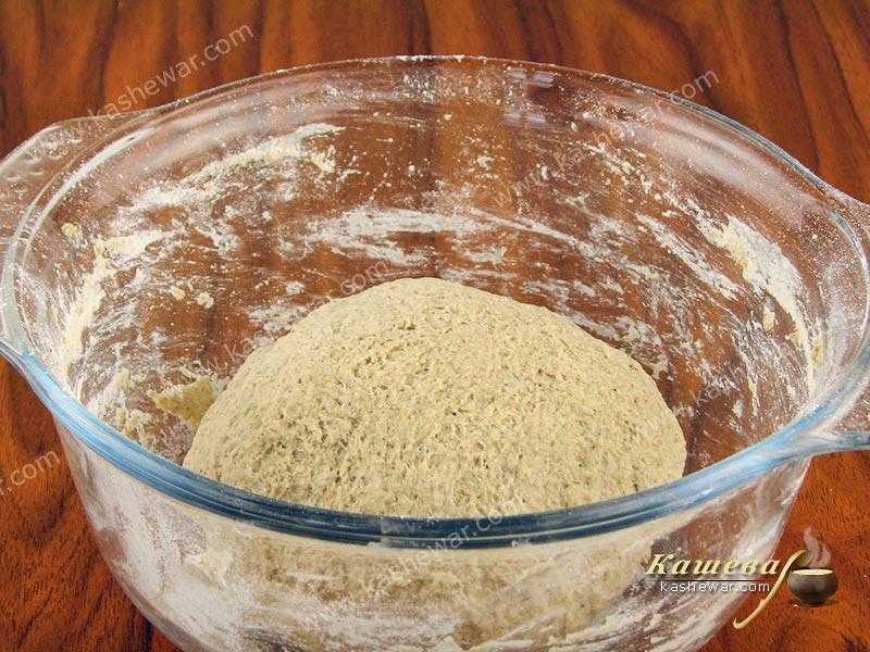 Пошаговый фото рецепт овсяного хлеба с медом в духовке