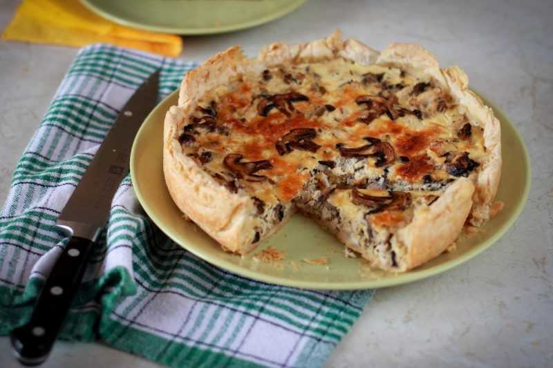 Лоранский пирог с курицей и грибами рецепт с фото пошагово - 1000.menu
