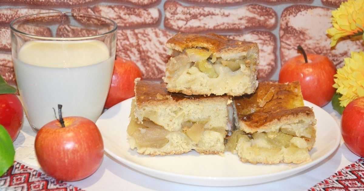 Насыпной пирог с яблоками рецепт с фото пошагово и видео - 1000.menu