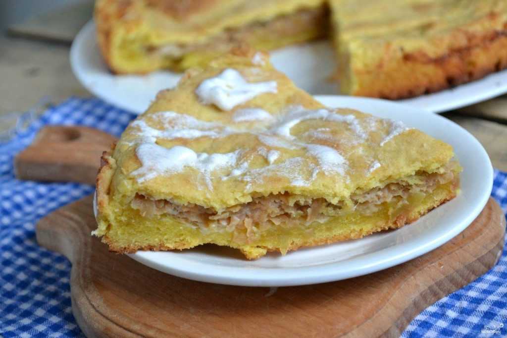 Мини-пирог с яблоками рецепт с фото пошагово - 1000.menu
