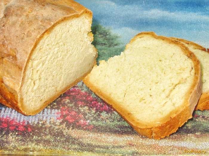 Хлеб на кефире без дрожжей