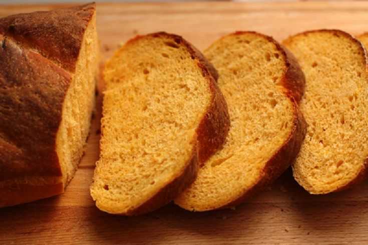 Дрожжевой тыквенный хлеб