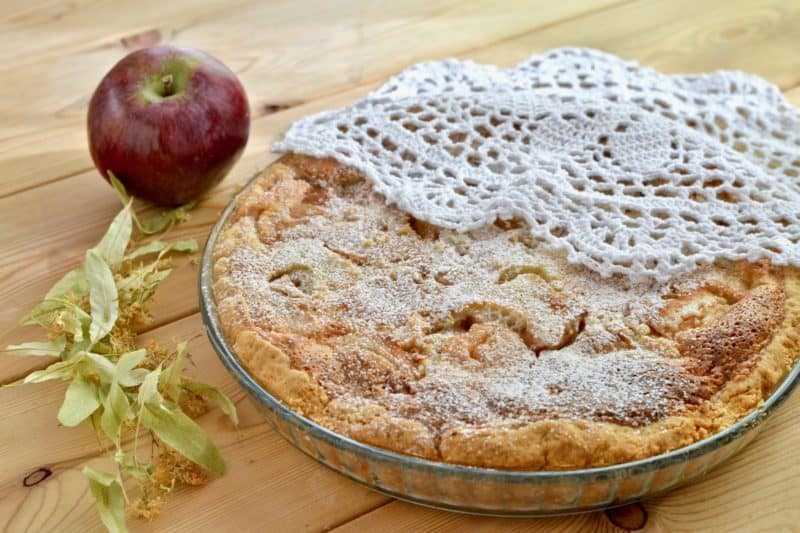 Сухой пирог с яблоками — 8 необычных рецептов