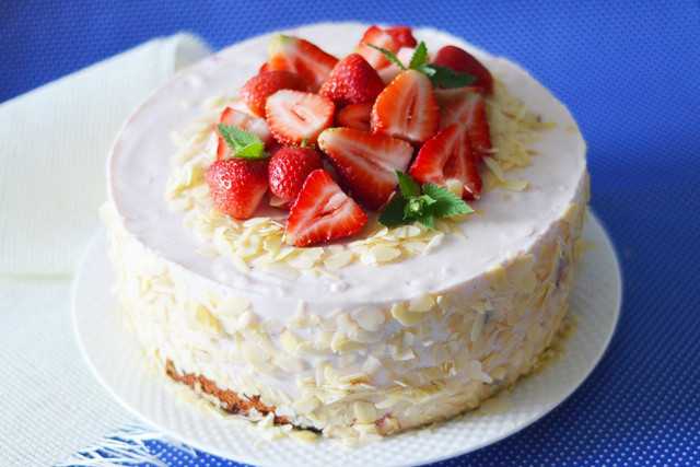 Рецепт йогуртового крема для торта - лучшие рецепты тортов от tortydoma.ru