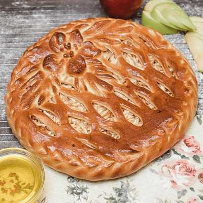 Воздушный пирог с начинкой яблоками рецепт с фото пошагово - 1000.menu