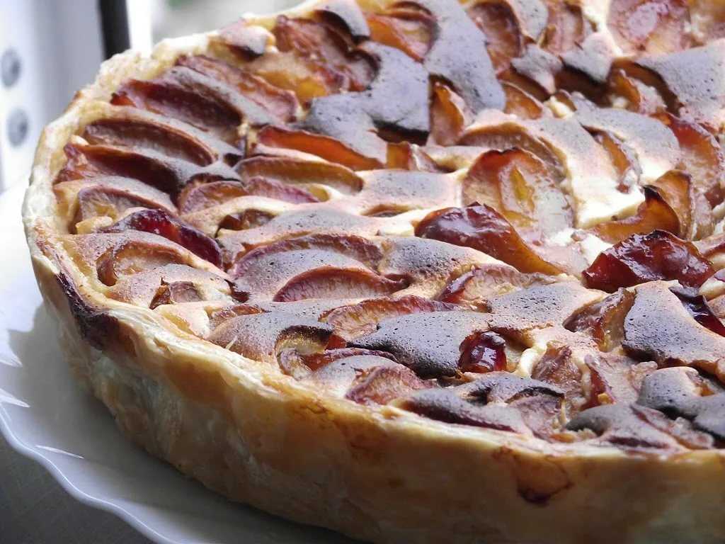 Пирог со сливами – рецепты в духовке пошагово с фото