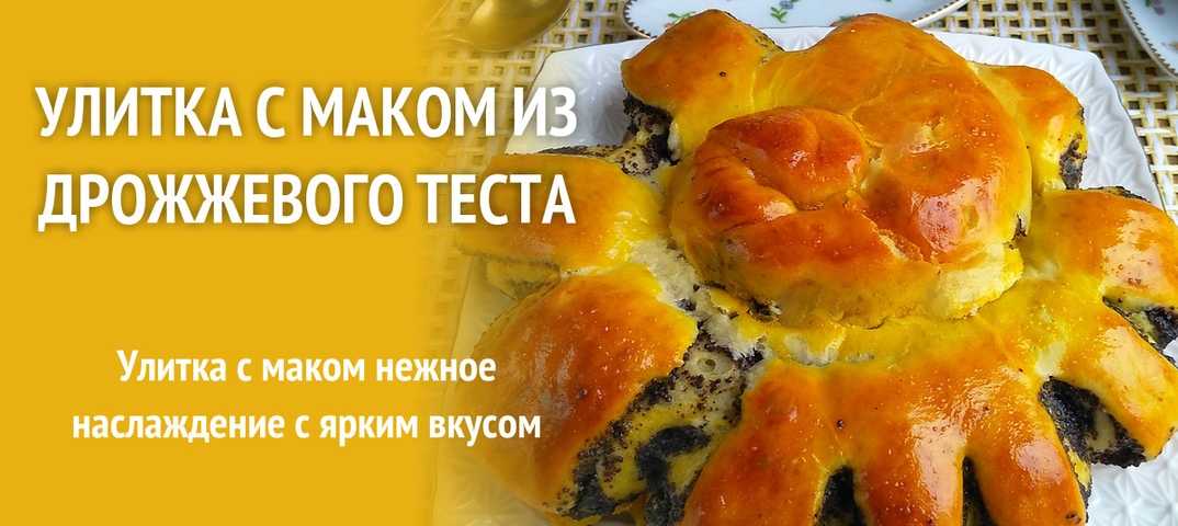 Дрожжевая плетенка с маком рецепт с фото пошагово - 1000.menu