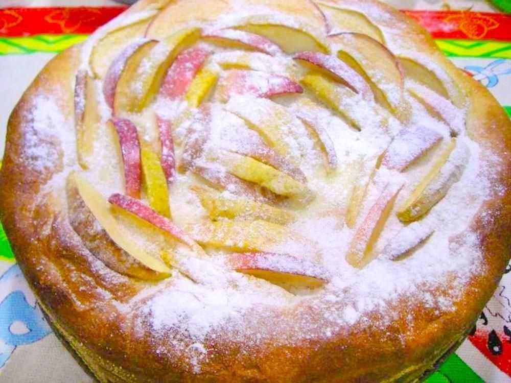 Как приготовить дрожжевой пирог с яблоками по пошаговому рецепту с фото