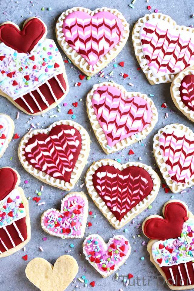 Печенье на день святого валентина – сердечки на 14 февраля день влюблённых