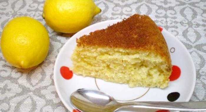 Торт с лимонным кремом рецепт с фото - 1000.menu