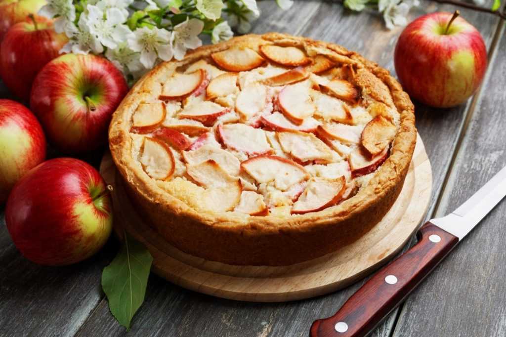 Шарлотка с яблоками в духовке, простые рецепты с фото пошагово