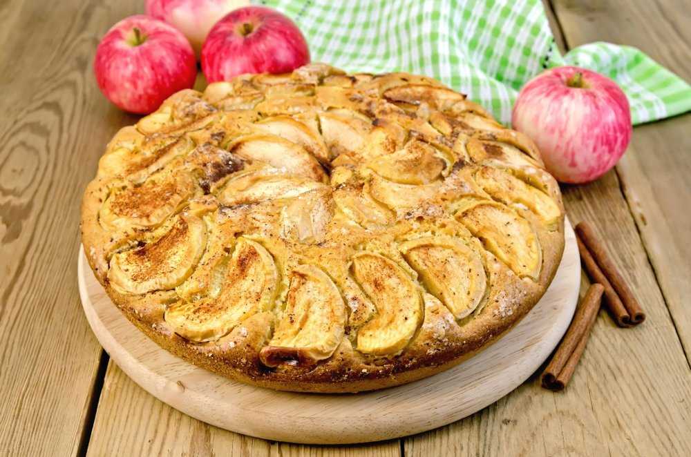 "ленивый" пирог с яблоками — пошаговый рецепт с фото