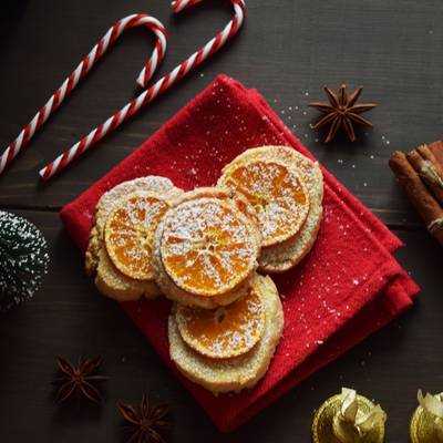 Печенье с мандаринами новогоднее рецепт с фото фоторецепт.ru