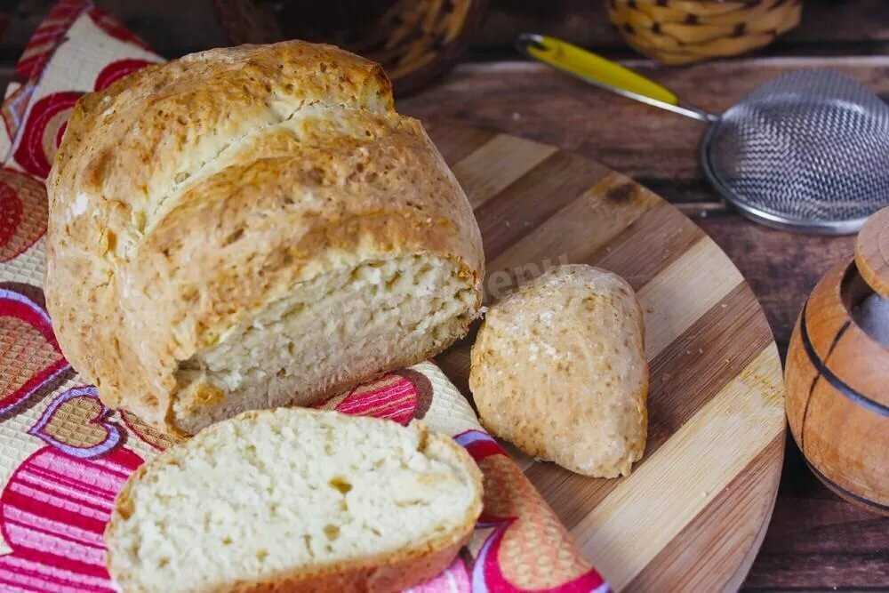 Домашний белый хлеб в духовке - 4 пошаговых рецепта — kushaisovkusom.ru