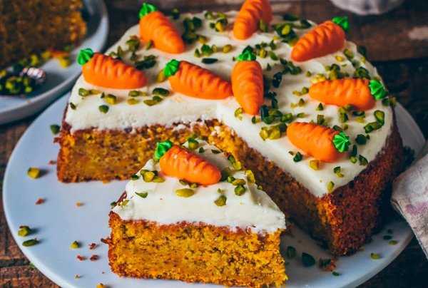 Рецепты постный морковный пирог