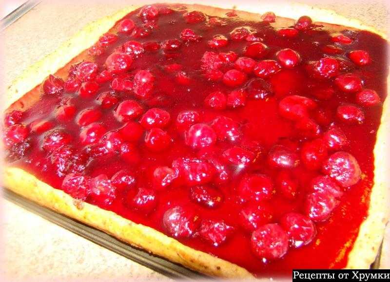 Пирог с ягодами и желатином – 4 рецепта