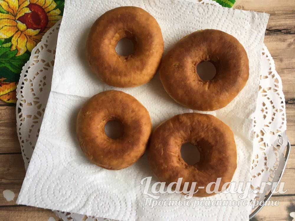 Пончики на молоке без дрожжей - пошаговый рецепт приготовления с фото