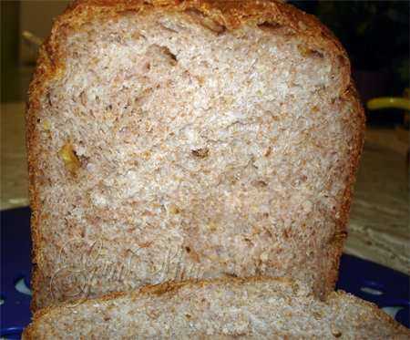 Ореховый хлеб с семечками в хлебопечке