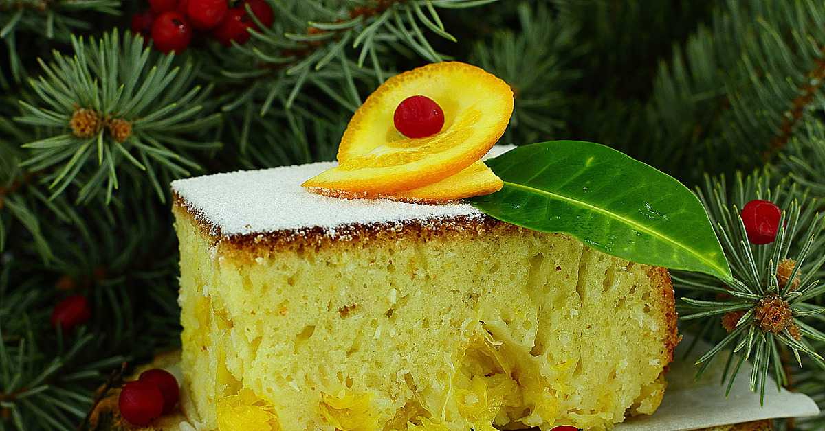 Пирог с мандаринами – очень нежный и невероятно вкусный