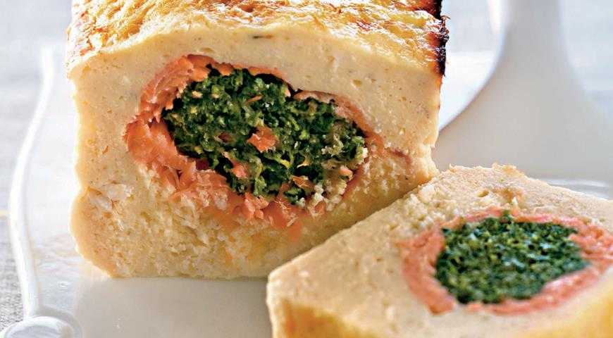 Рулет из рыбного фарша в духовке