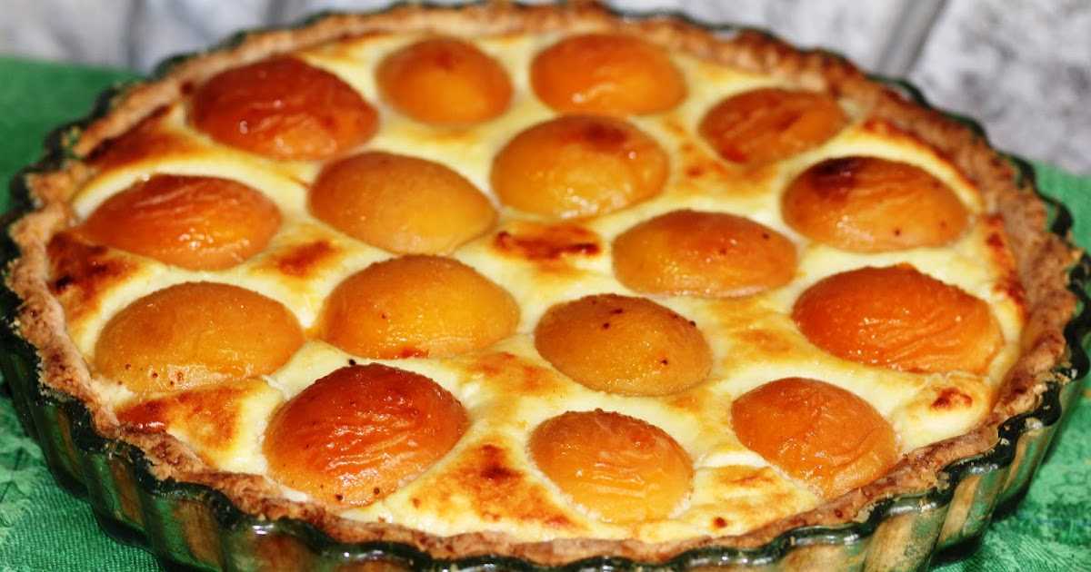 Творожный пирог с абрикосами - 15 пошаговых фото в рецепте