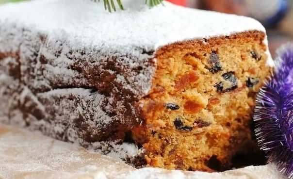 Рождественский пряный кекс с сухофруктами, вареньем и медом рецепт с фото пошагово и видео - 1000.menu