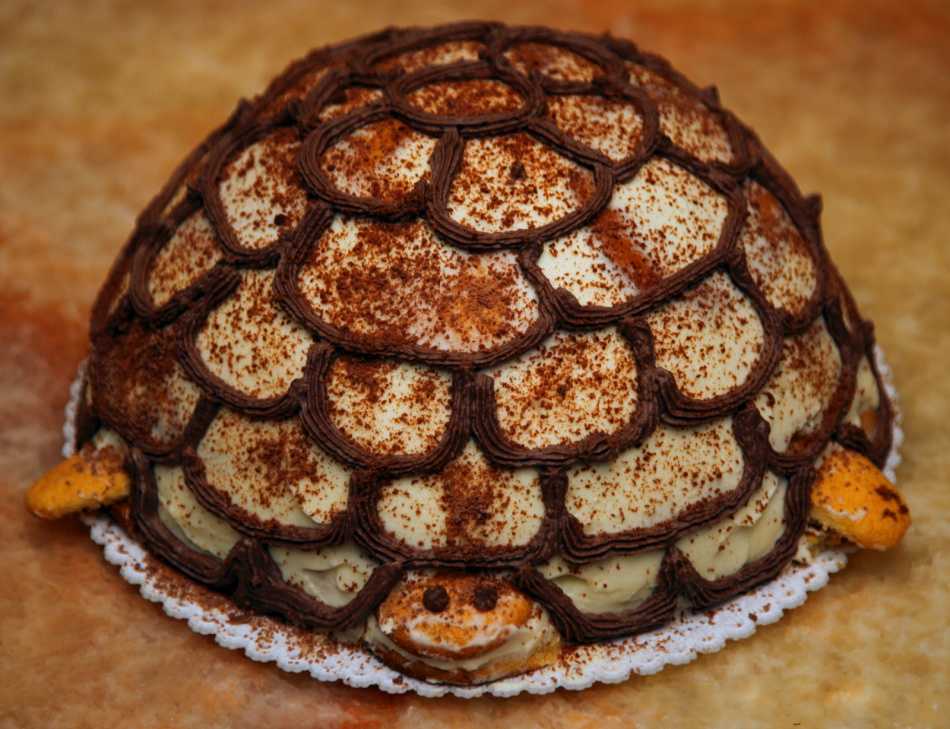 Пошаговый рецепт классического торта "черепаха"