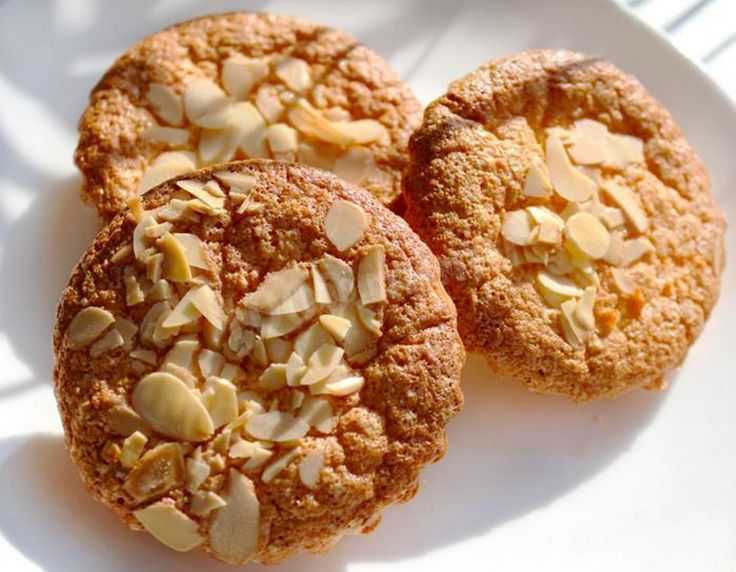 Печенье с миндалем: рецепт и фото