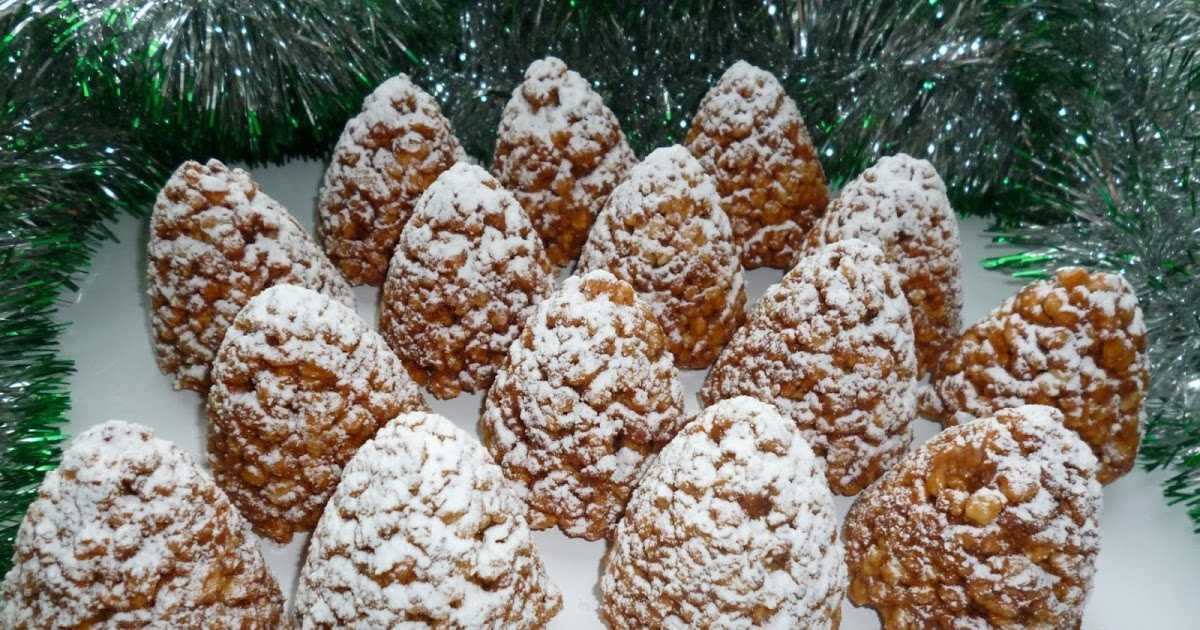 Печенье «новогодние шишки» рецепт с фото   | печенье | выпечка