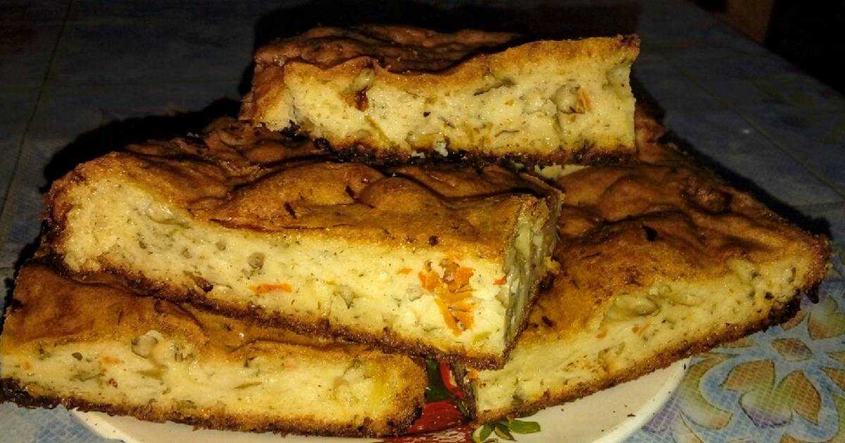 Пирог на кефире в духовке с капустой рецепт с фото пошагово и видео - 1000.menu