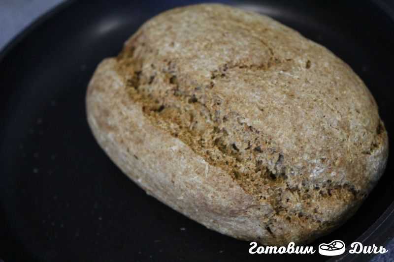 Ржаной хлеб на кефире рецепт с фото