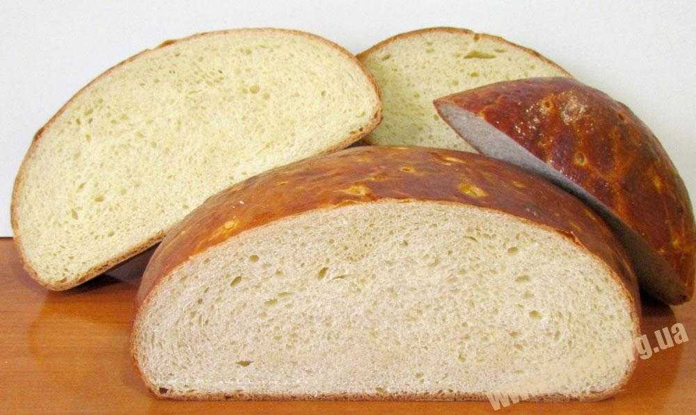 Домашний белый хлеб в духовке — 4 пошаговых рецепта