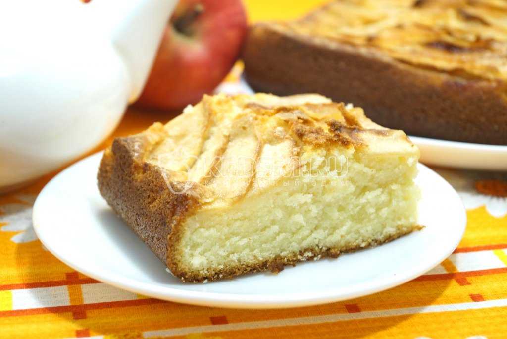 Пышная шарлотка с яблоками — 14 вкусных рецептов в духовке и мультиварке