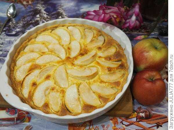 Эльзасский яблочный пирог: простой рецепт с фото и описанием