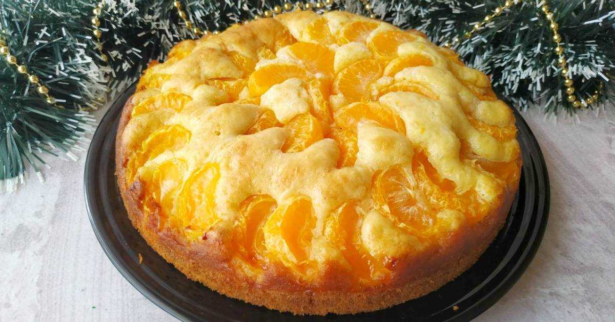 Пирог с мандариновой цедрой рецепт