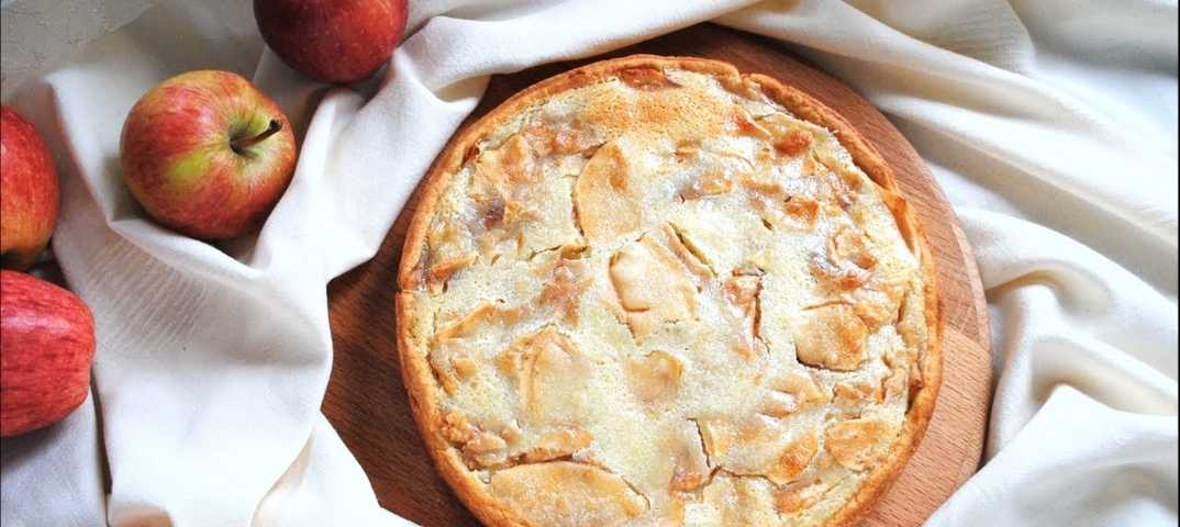 Яблочный пирог без яиц пошаговый рецепт быстро и просто от марины данько