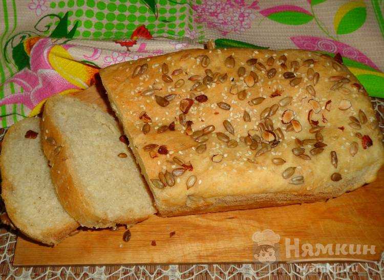 Хлеб с семечками пошаговый рецепт