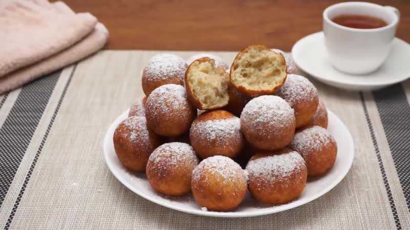 Пончики на дрожжах — классические рецепты пышных пончиков