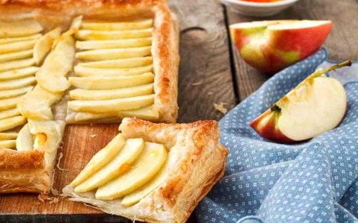 Как приготовить слоеный яблочный пирог из бездрожжевого домашнего теста: поиск по ингредиентам, советы, отзывы, пошаговые фото, подсчет калорий, изменение порций, похожие рецепты
