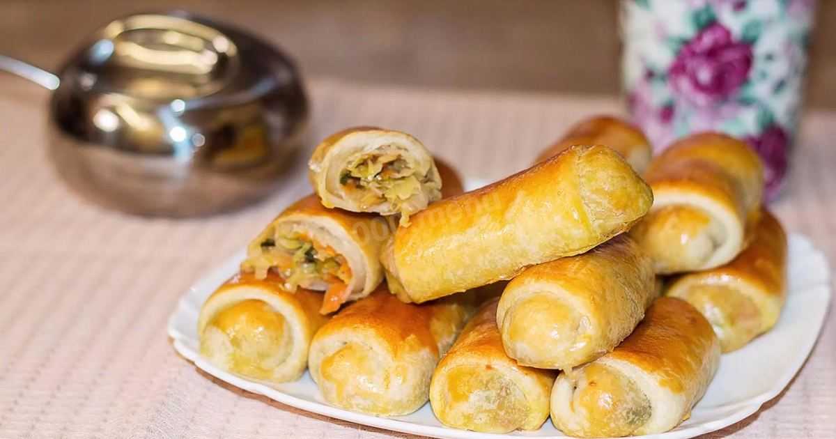 Вэрзэре или молдавские пирожки с квашеной капустой - рецепт с фото