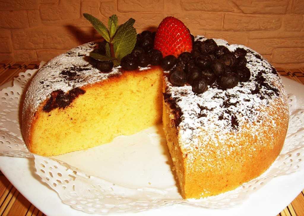 Рецепты пирог с творогом и ягодами