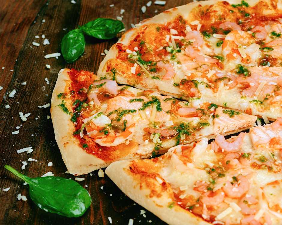 Готовим пиццу с красной рыбой на дрожжевом тесте: поиск по ингредиентам, советы, отзывы, пошаговые фото, подсчет калорий, удобная печать, изменение порций, похожие рецепты