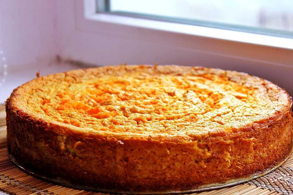 Пирог с тыквой и творогом в духовке – простой рецепт с фото