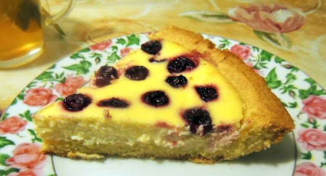 Творожный пирог с песочной крошкой рецепт с фото пошагово - 1000.menu
