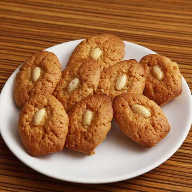 Печенье с миндалем и мандарином: пошаговый рецепт с фото | меню недели