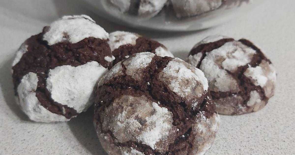 Шоколадное печенье с трещинками - 23 рецепта: печенье | foodini